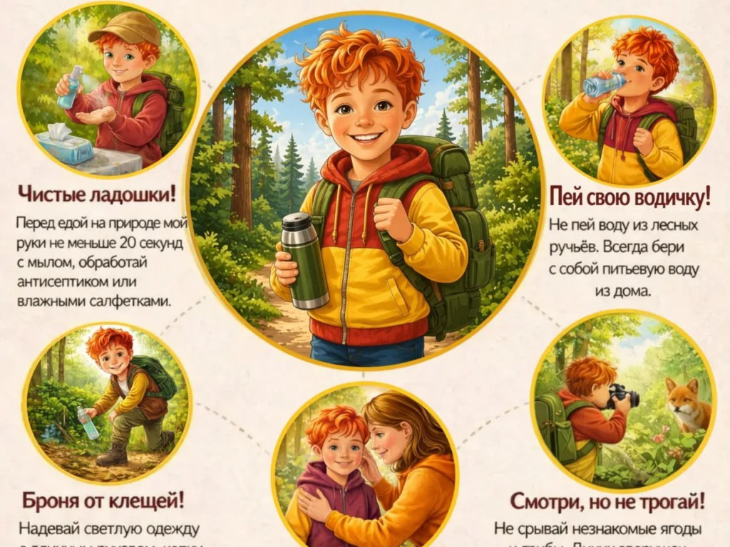 Гуляем в лесу безопасно: советы для увлекательных походов!.